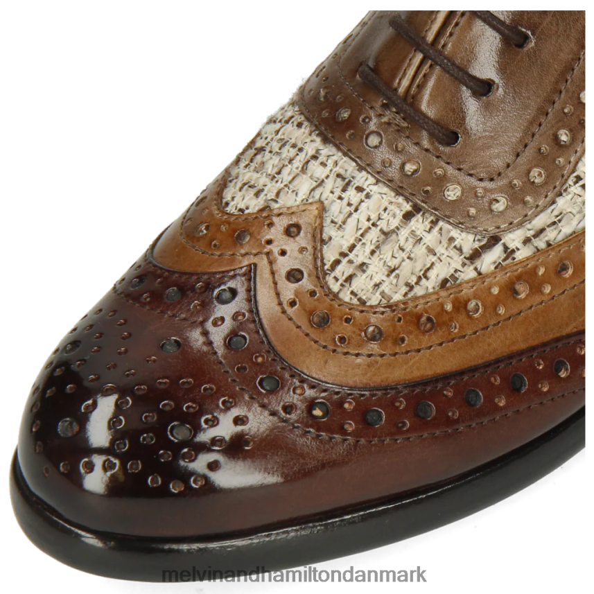 Kvinder Melvin & Hamilton selina 56 Brun oxford sko A28X661285