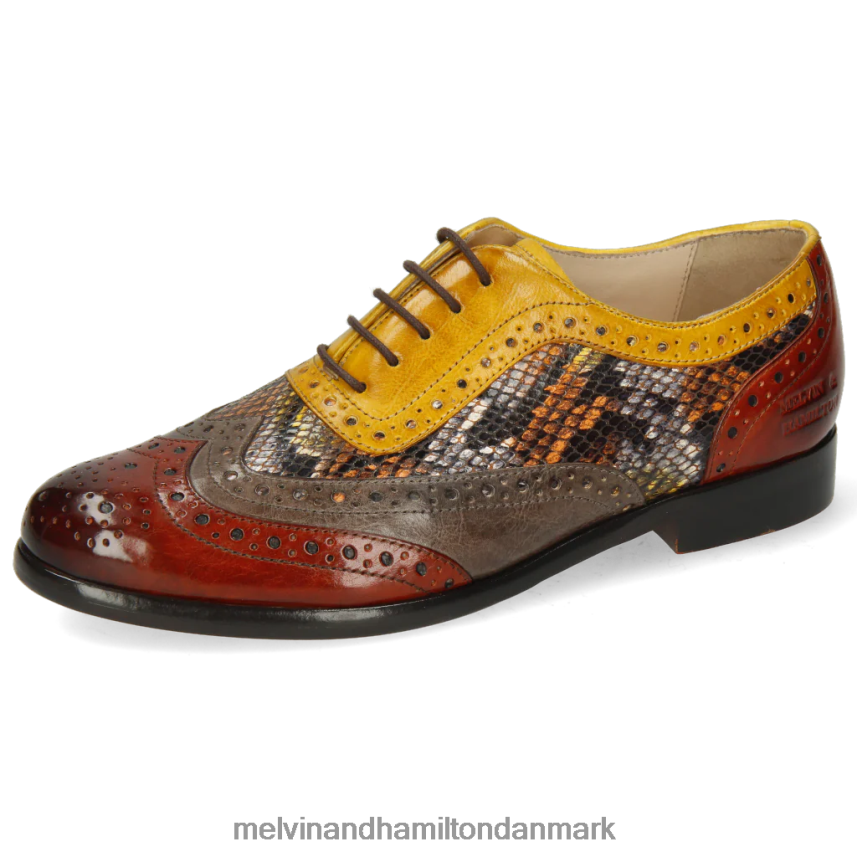 Kvinder Melvin & Hamilton selina 56 multi oxford sko A28X661288