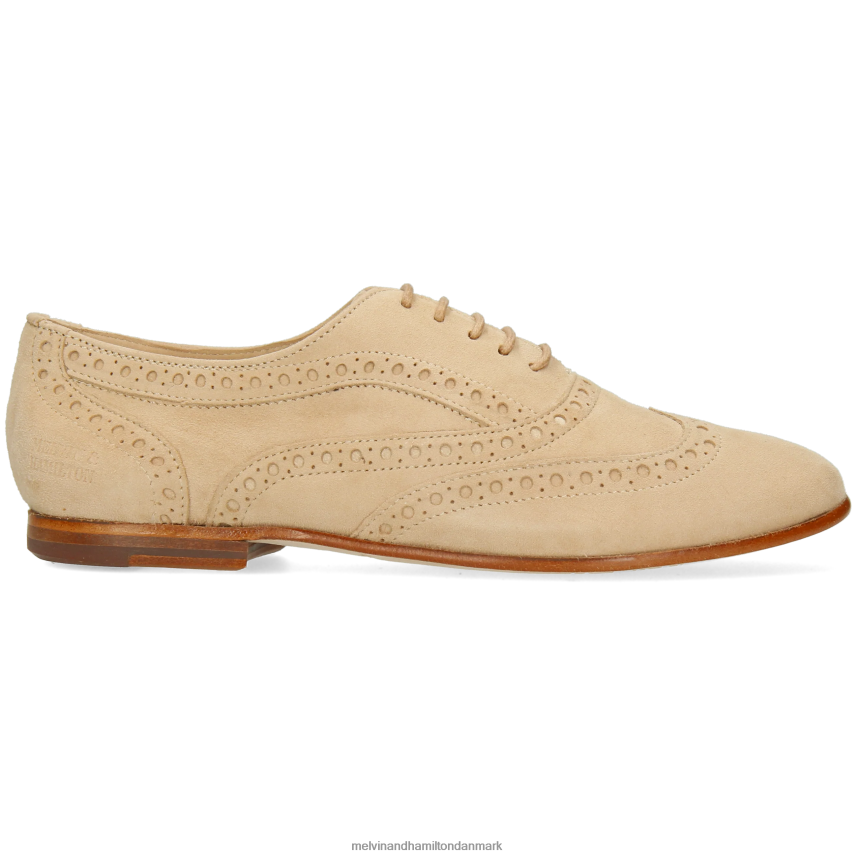Kvinder Melvin & Hamilton sonia 1 beige oxford sko A28X661280