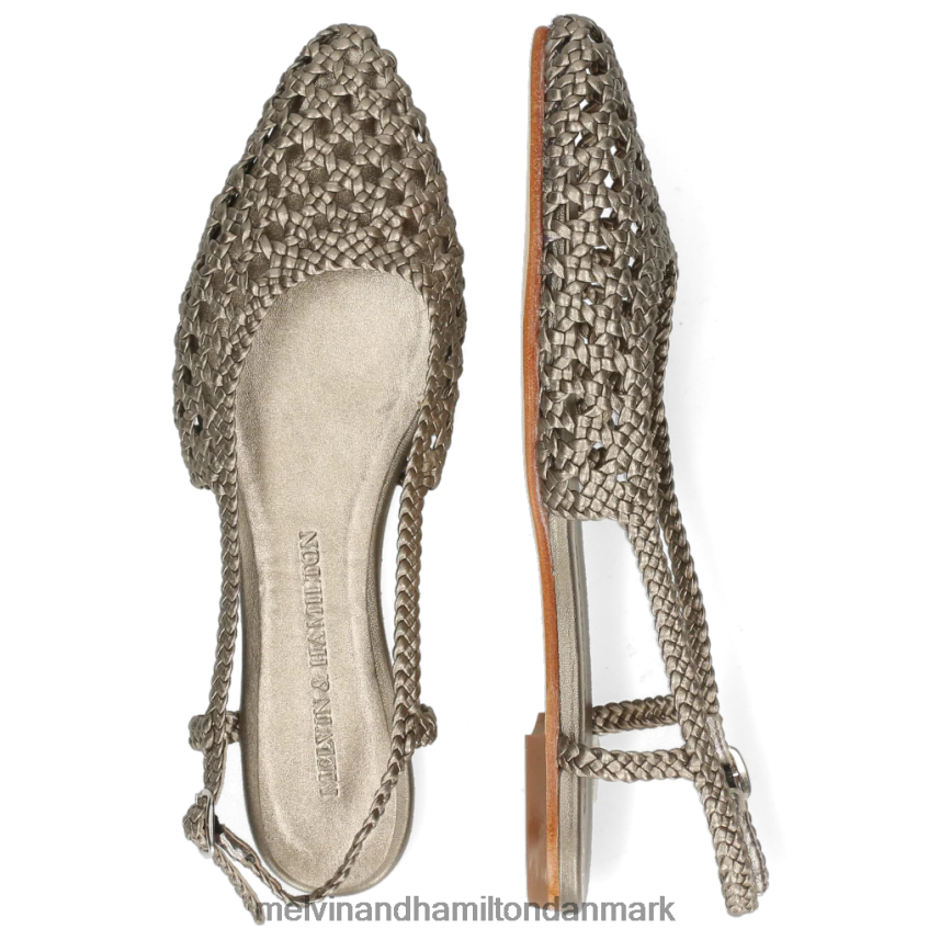 Kvinder Melvin & Hamilton alexa 27 sølv sandaler A28X661915