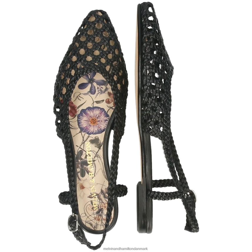 Kvinder Melvin & Hamilton alexa 27 sort sandaler A28X661904