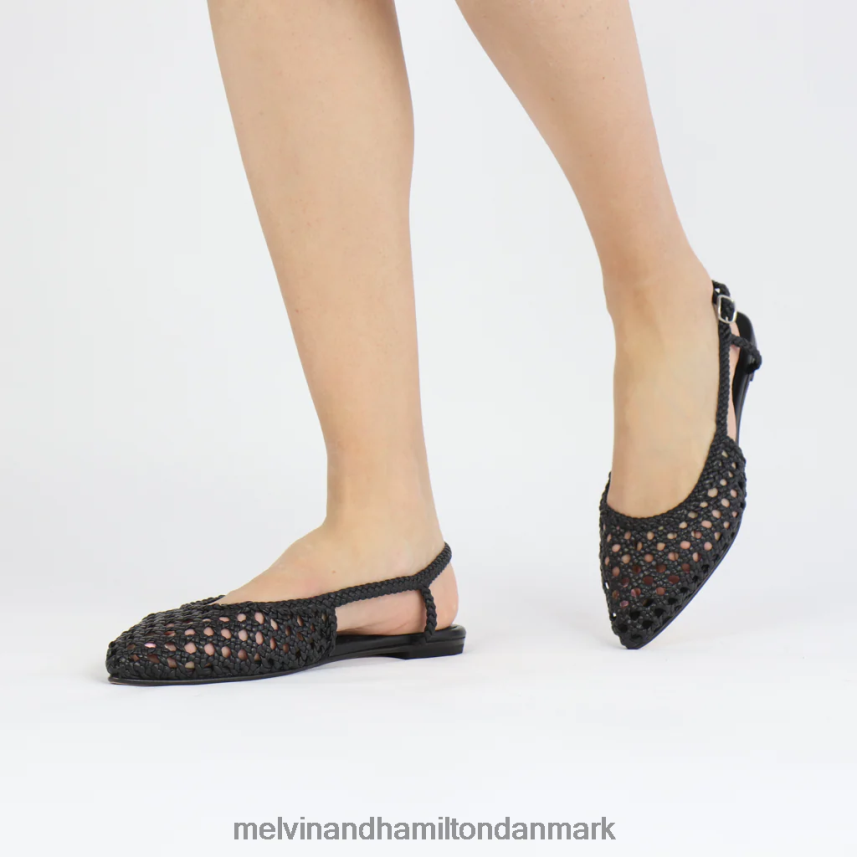 Kvinder Melvin & Hamilton alexa 27 sort sandaler A28X661918