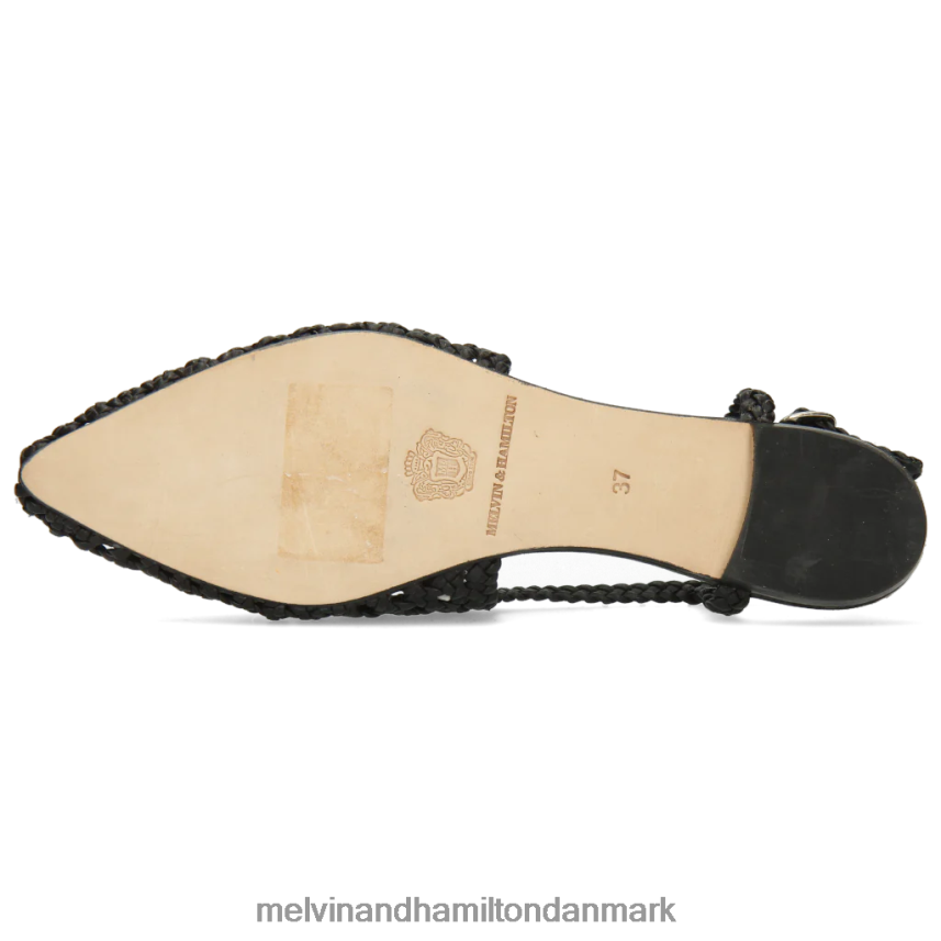 Kvinder Melvin & Hamilton alexa 27 sort sandaler A28X661918