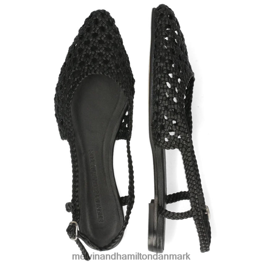 Kvinder Melvin & Hamilton alexa 27 sort sandaler A28X661918