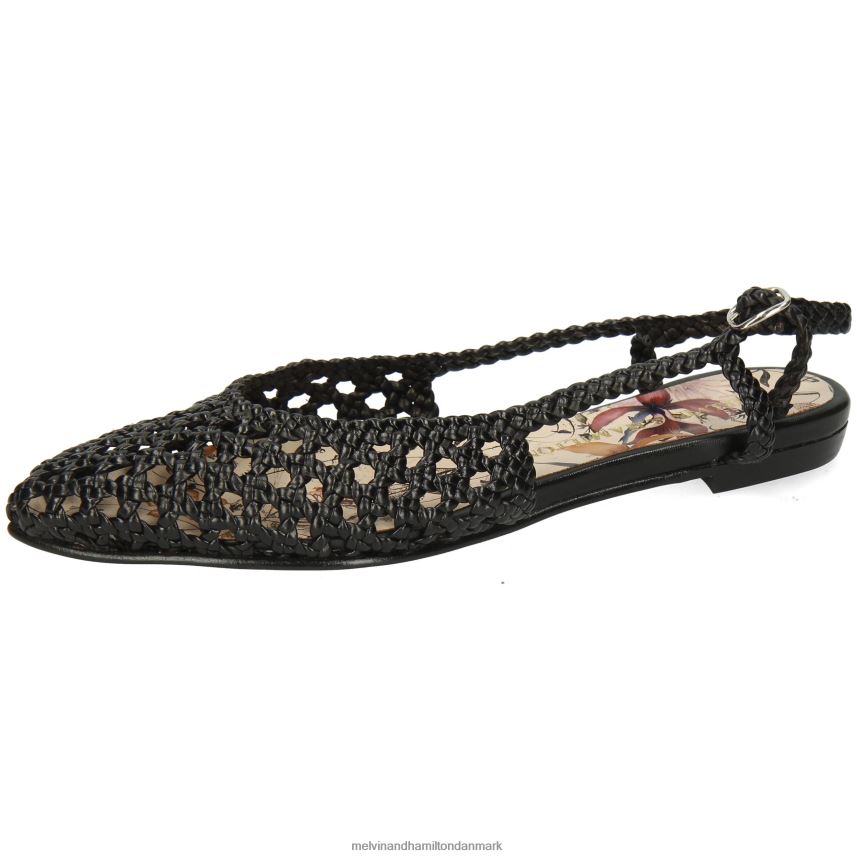 Kvinder Melvin & Hamilton alexa 27 sort sandaler A28X661927