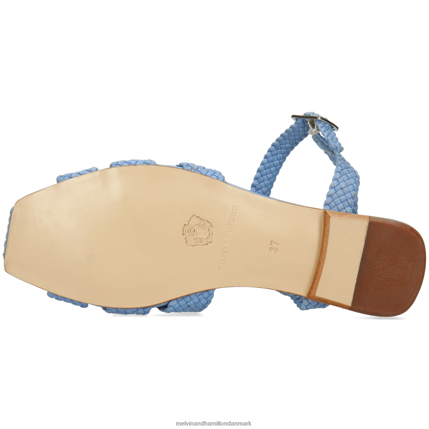 Kvinder Melvin & Hamilton brook 17 blå sandaler A28X661897