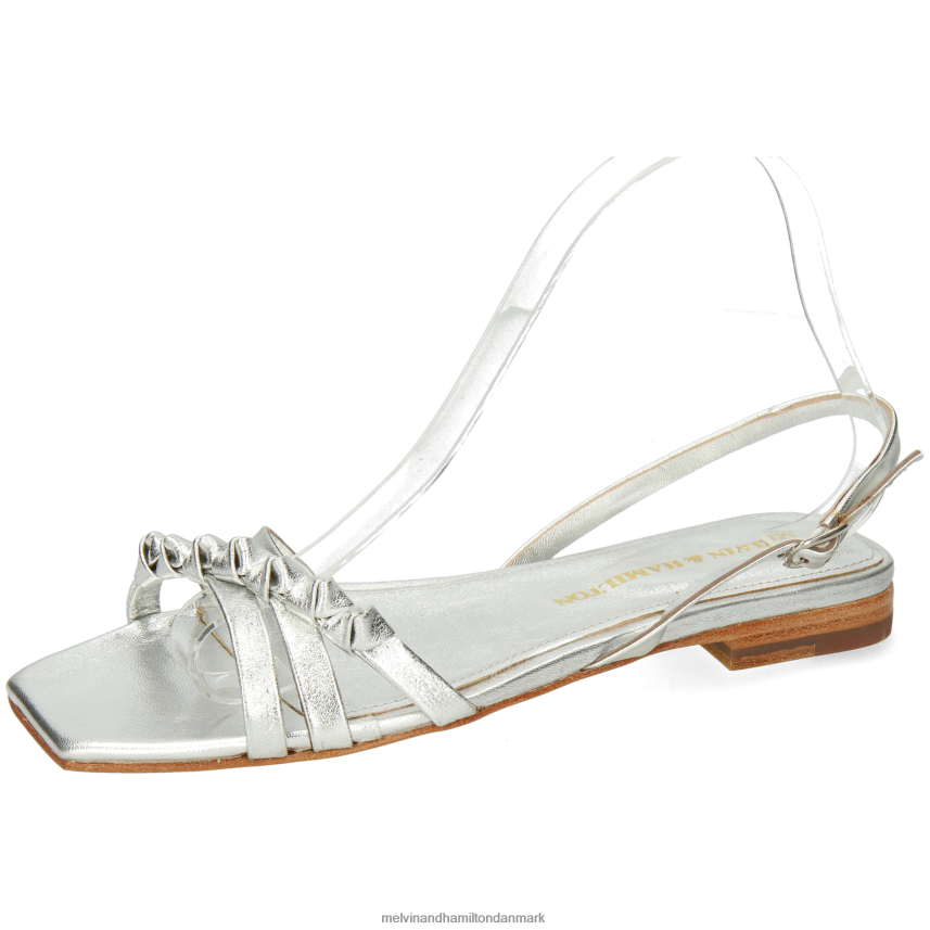 Kvinder Melvin & Hamilton brook 1 sølv sandaler A28X661924