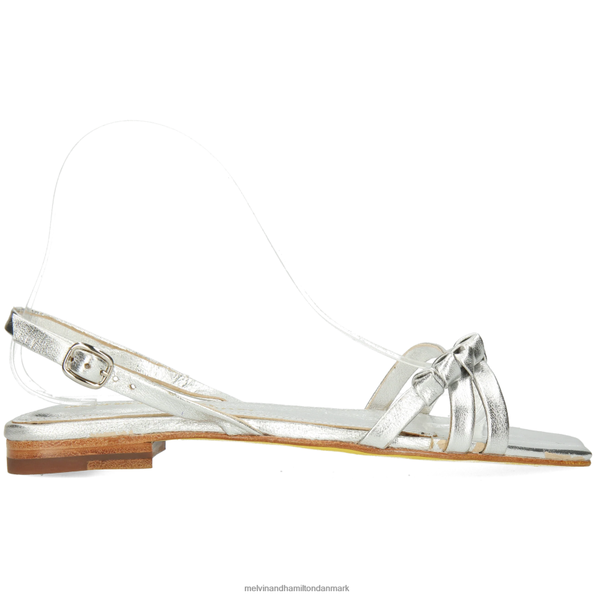 Kvinder Melvin & Hamilton brook 1 sølv sandaler A28X661924