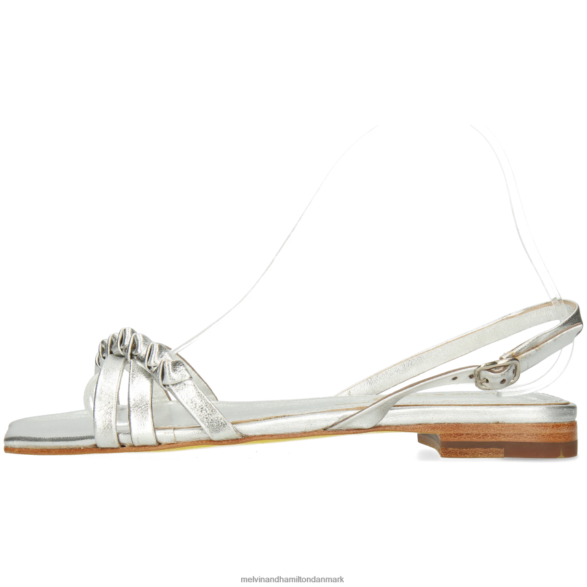 Kvinder Melvin & Hamilton brook 1 sølv sandaler A28X661924