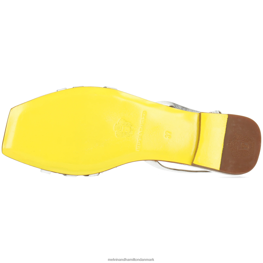 Kvinder Melvin & Hamilton brook 1 sølv sandaler A28X661924