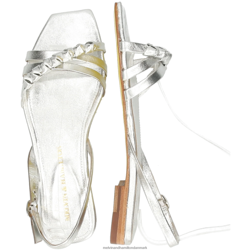 Kvinder Melvin & Hamilton brook 1 sølv sandaler A28X661924
