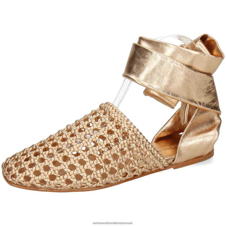 Kvinder Melvin & Hamilton melly 8 bronze sandaler A28X661933