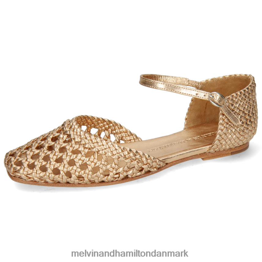 Kvinder Melvin & Hamilton melly 9 bronze sandaler A28X661923