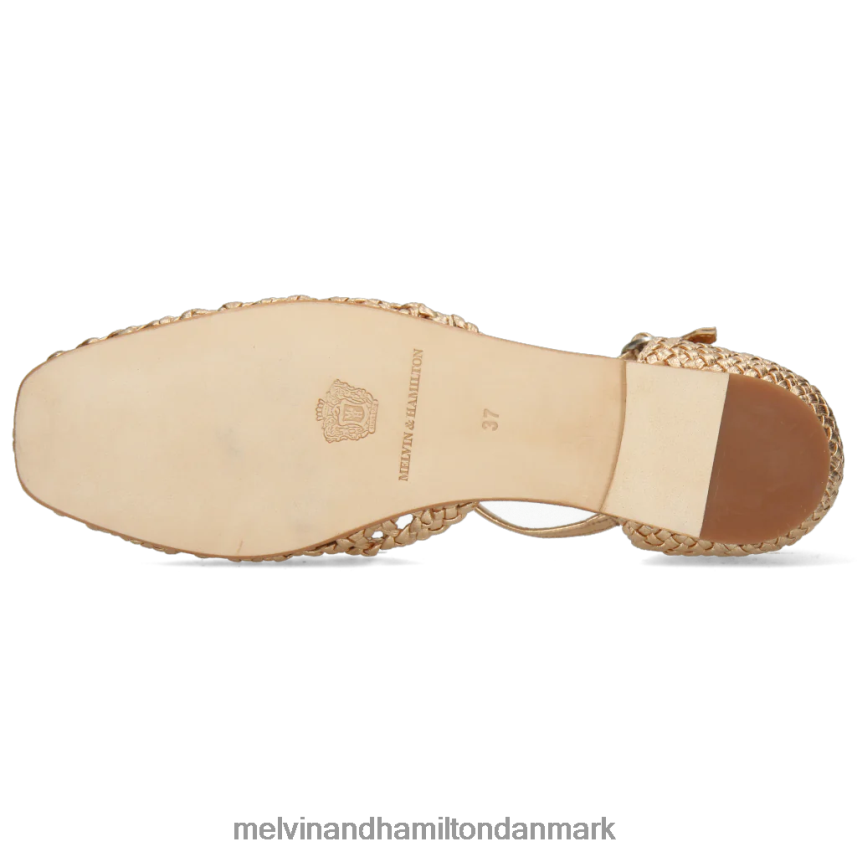 Kvinder Melvin & Hamilton melly 9 bronze sandaler A28X661923