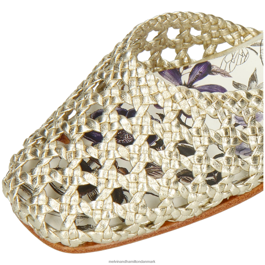 Kvinder Melvin & Hamilton melly 9 guld sandaler A28X661907