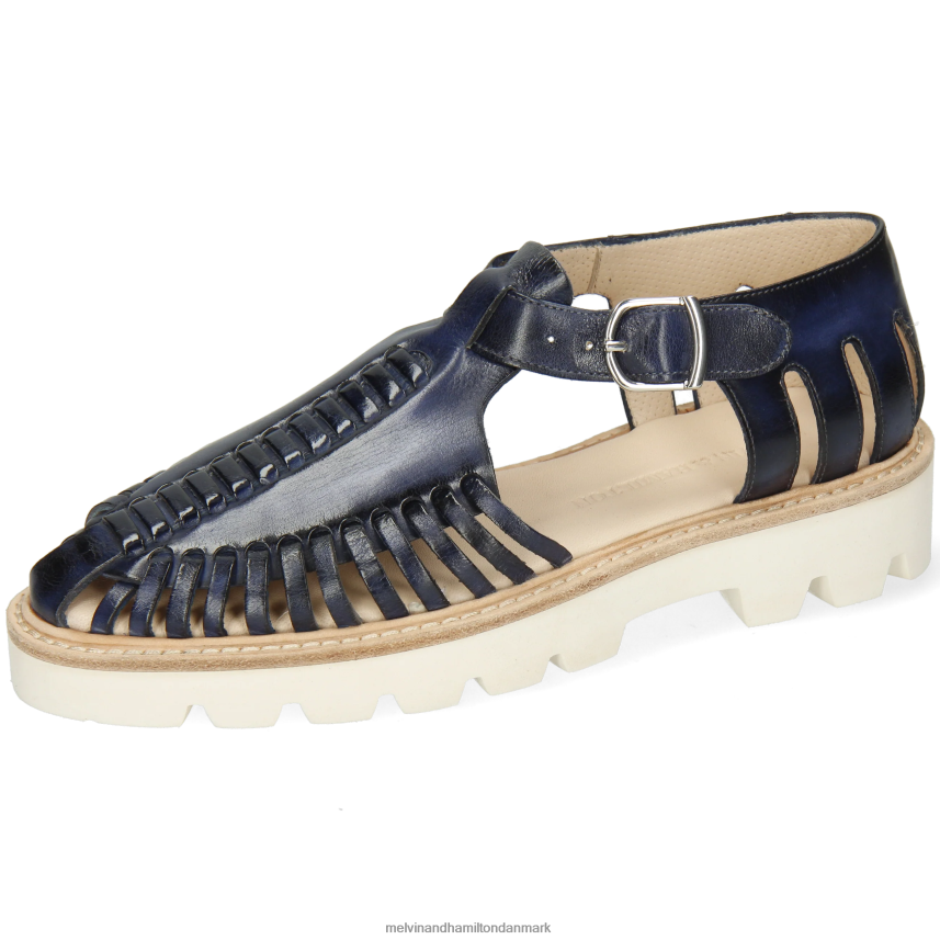 Kvinder Melvin & Hamilton molly 17 blå sandaler A28X661941
