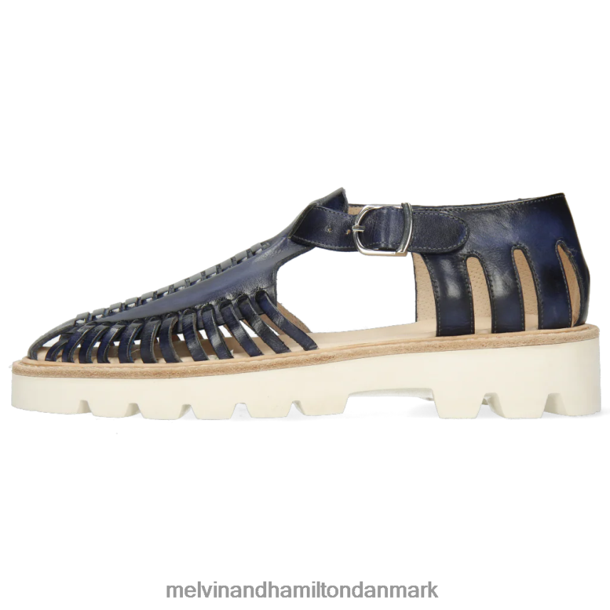 Kvinder Melvin & Hamilton molly 17 blå sandaler A28X661941