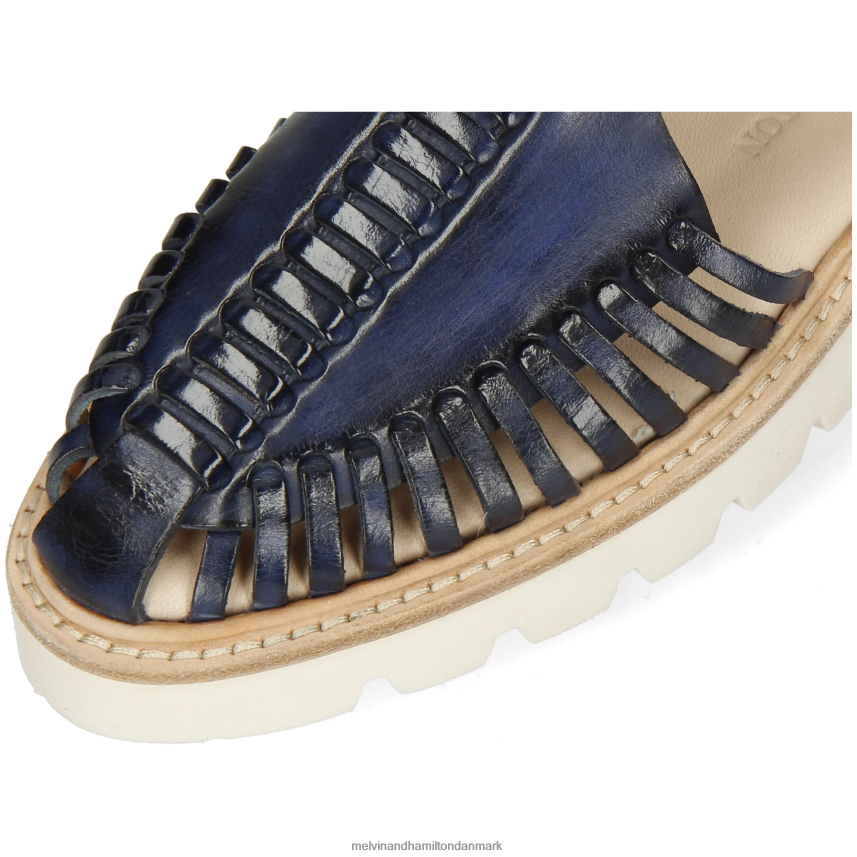 Kvinder Melvin & Hamilton molly 17 blå sandaler A28X661941