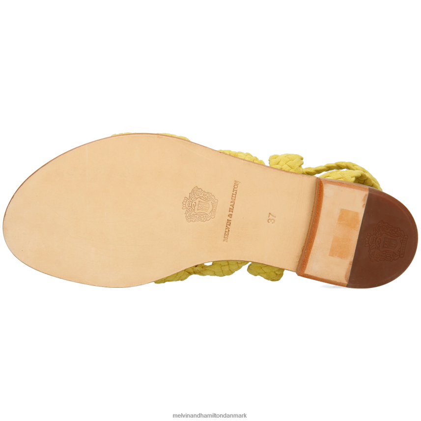 Kvinder Melvin & Hamilton sandra 11 gul sandaler A28X661905