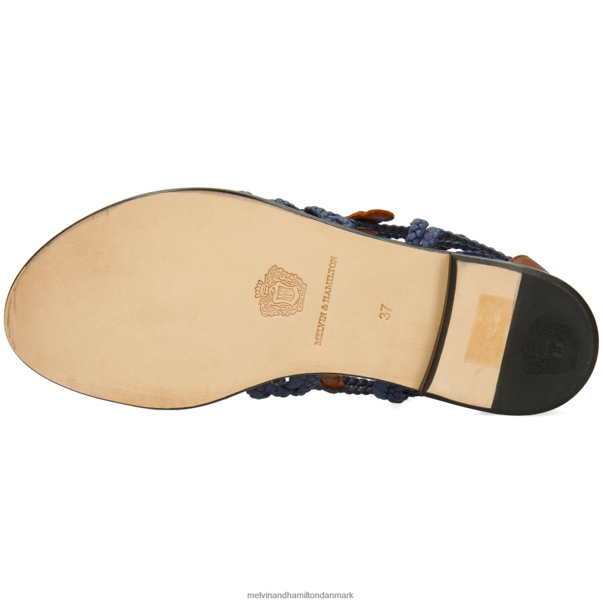 Kvinder Melvin & Hamilton sandra 48 blå sandaler A28X661903
