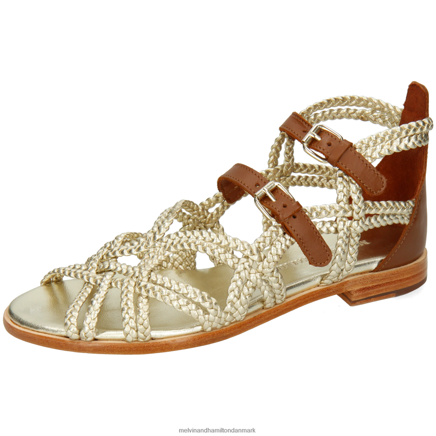Kvinder Melvin & Hamilton sandra 48 sølv sandaler A28X661908
