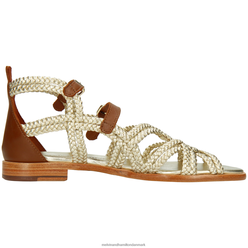 Kvinder Melvin & Hamilton sandra 48 sølv sandaler A28X661908