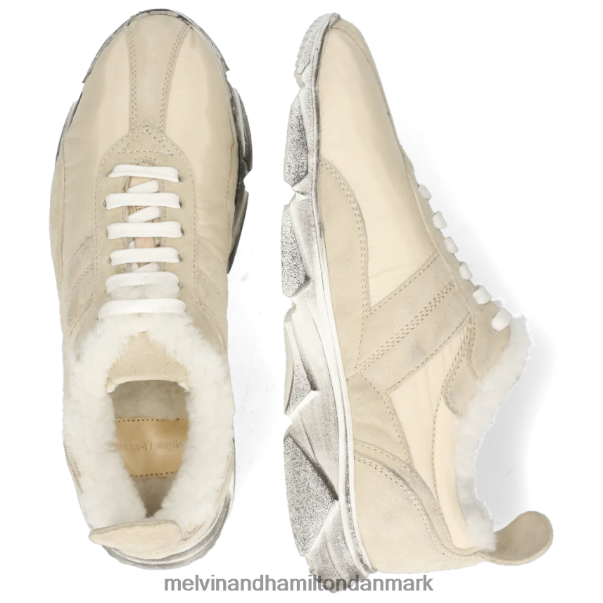Kvinder Melvin & Hamilton briana 1 beige sneakers A28X661822