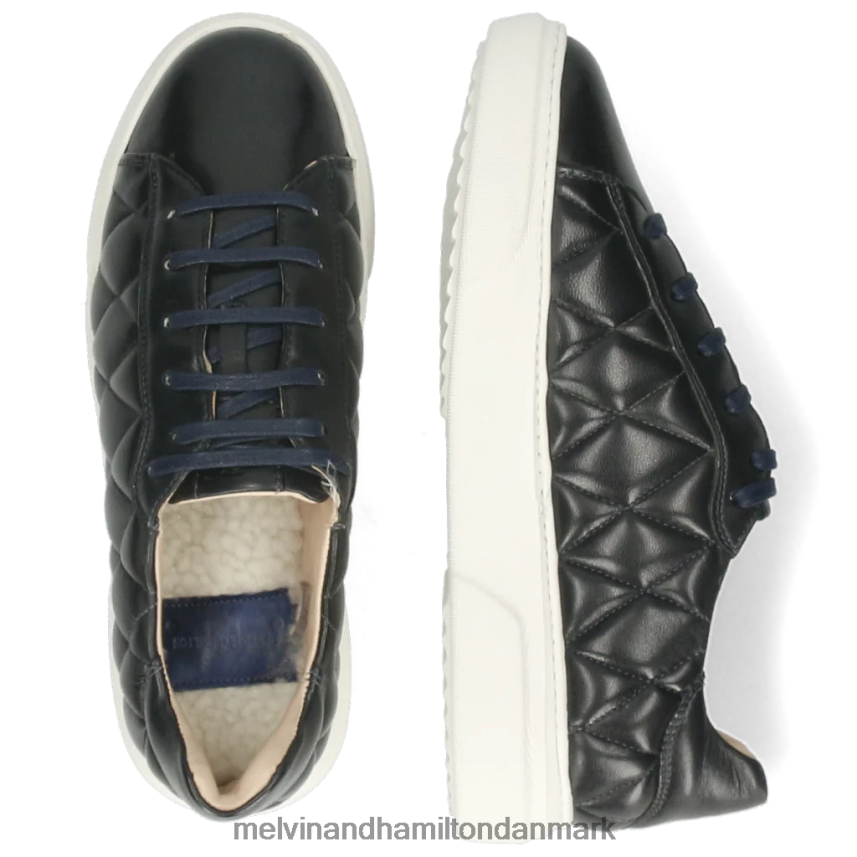 Kvinder Melvin & Hamilton hailey 16 blå sneakers A28X661823