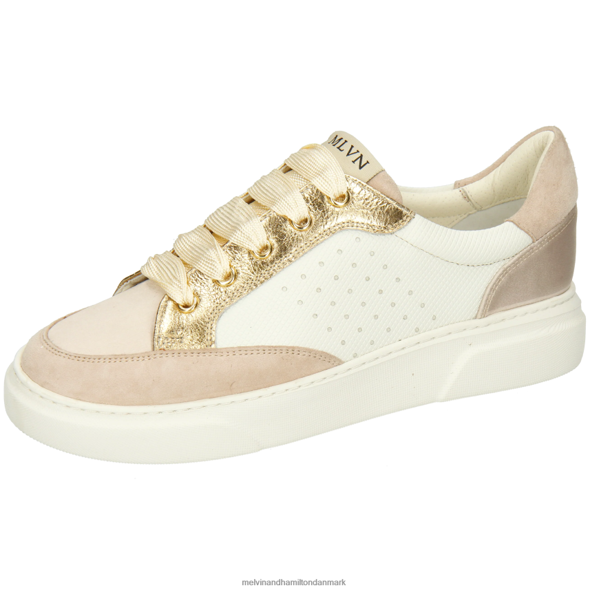 Kvinder Melvin & Hamilton hailey 23 beige sneakers A28X661777