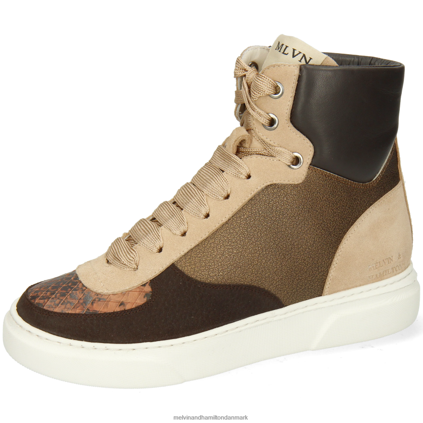 Kvinder Melvin & Hamilton hailey 25 Brun sneakers A28X661792