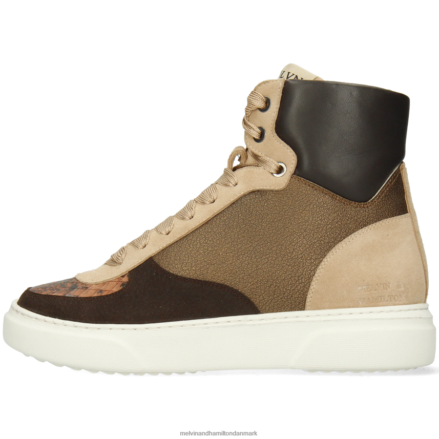 Kvinder Melvin & Hamilton hailey 25 Brun sneakers A28X661792