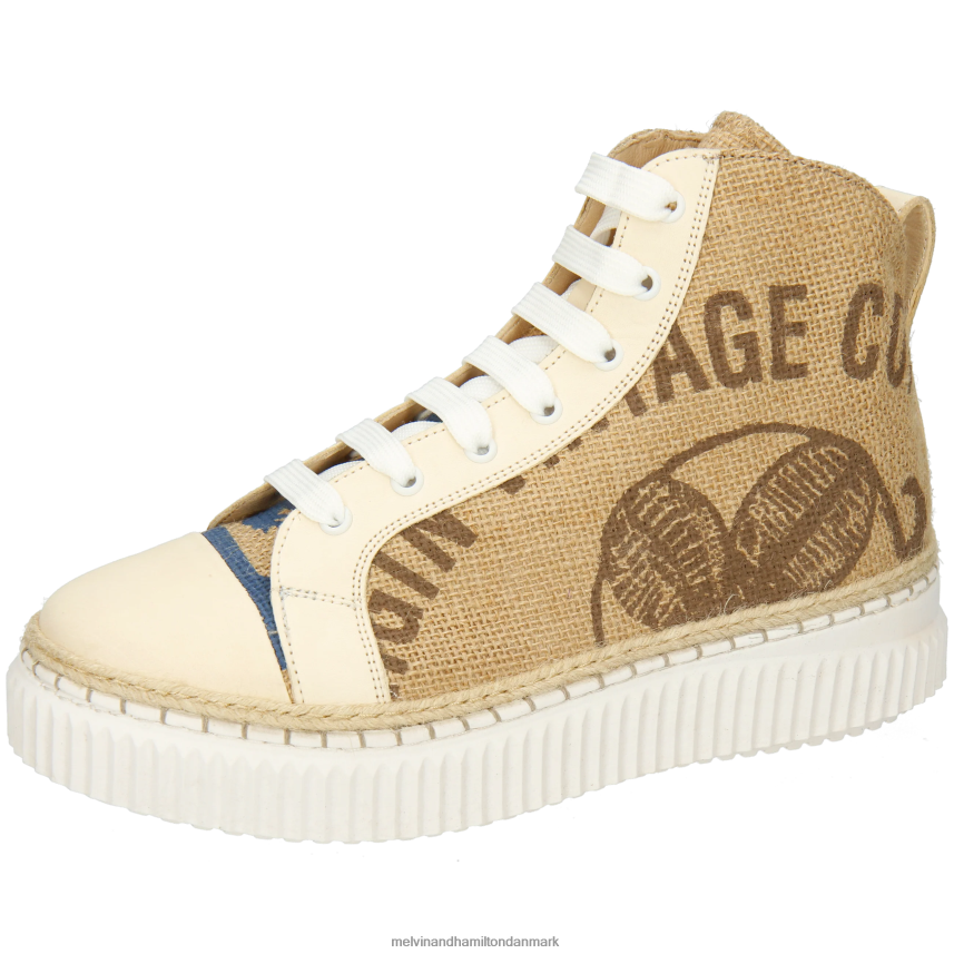 Kvinder Melvin & Hamilton nuri 12 beige sneakers A28X661850