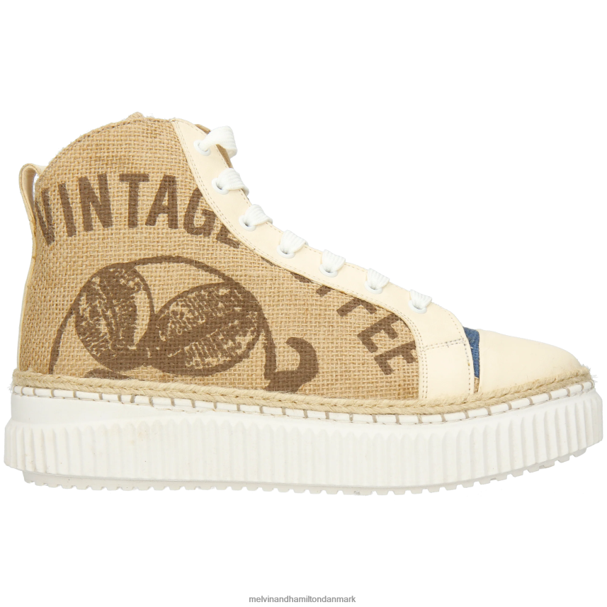 Kvinder Melvin & Hamilton nuri 12 beige sneakers A28X661850