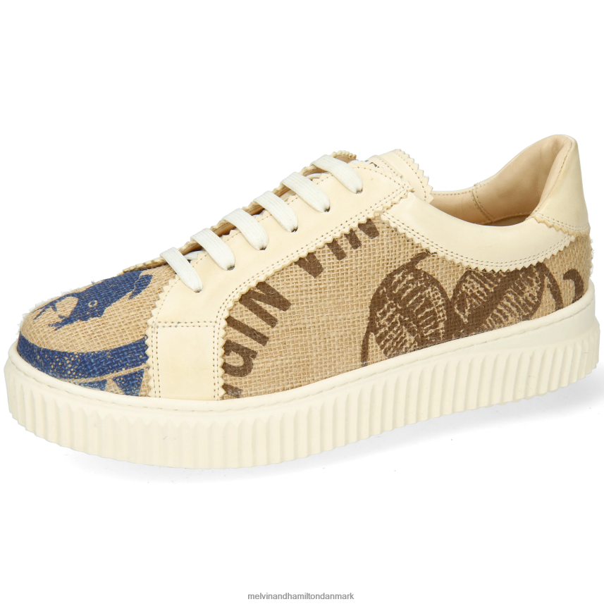 Kvinder Melvin & Hamilton nuri 26 beige sneakers A28X661787