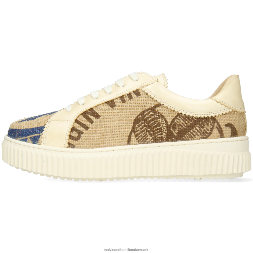 Kvinder Melvin & Hamilton nuri 26 beige sneakers A28X661787