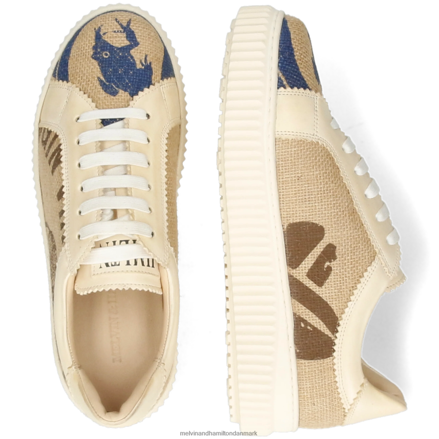 Kvinder Melvin & Hamilton nuri 26 beige sneakers A28X661787