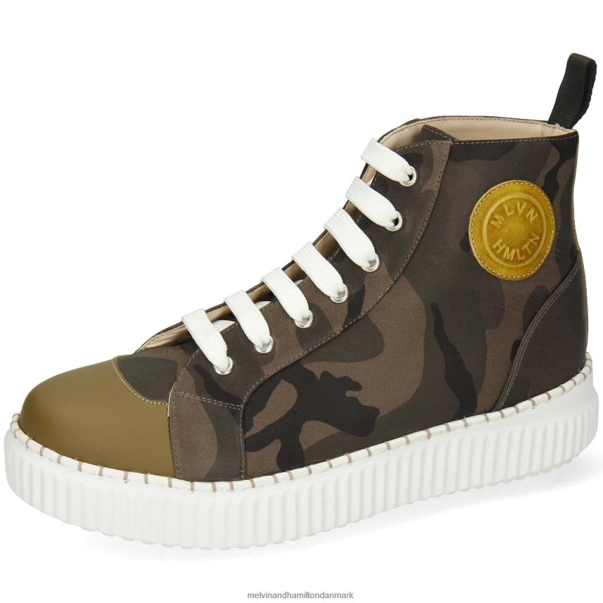 Kvinder Melvin & Hamilton nuri 3 kaki sneakers A28X661840