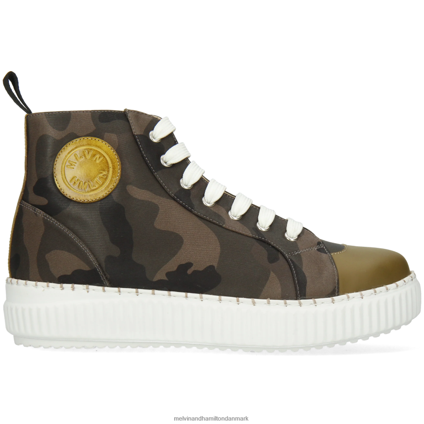 Kvinder Melvin & Hamilton nuri 3 kaki sneakers A28X661840