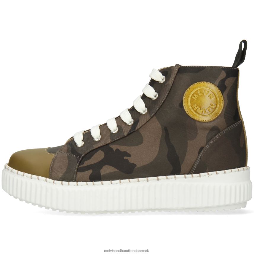 Kvinder Melvin & Hamilton nuri 3 kaki sneakers A28X661840