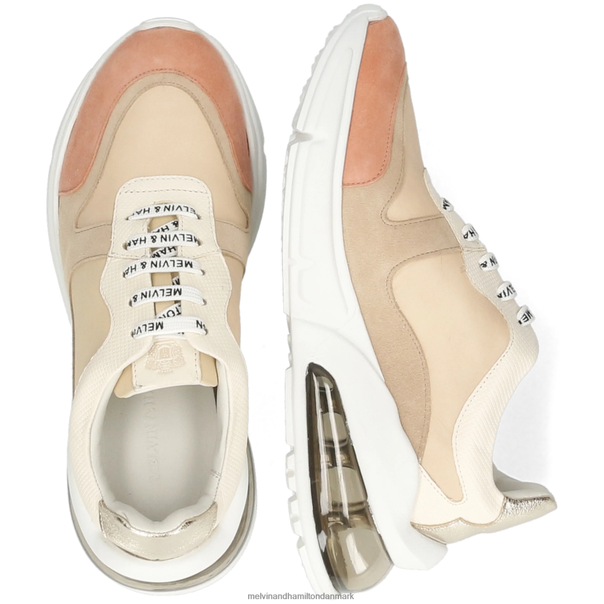 Kvinder Melvin & Hamilton pamela 4 beige sneakers A28X661817