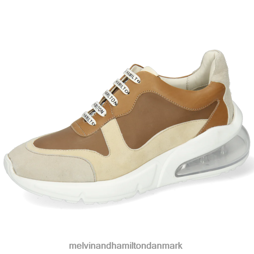 Kvinder Melvin & Hamilton pamela 4 lysebrun sneakers A28X661859