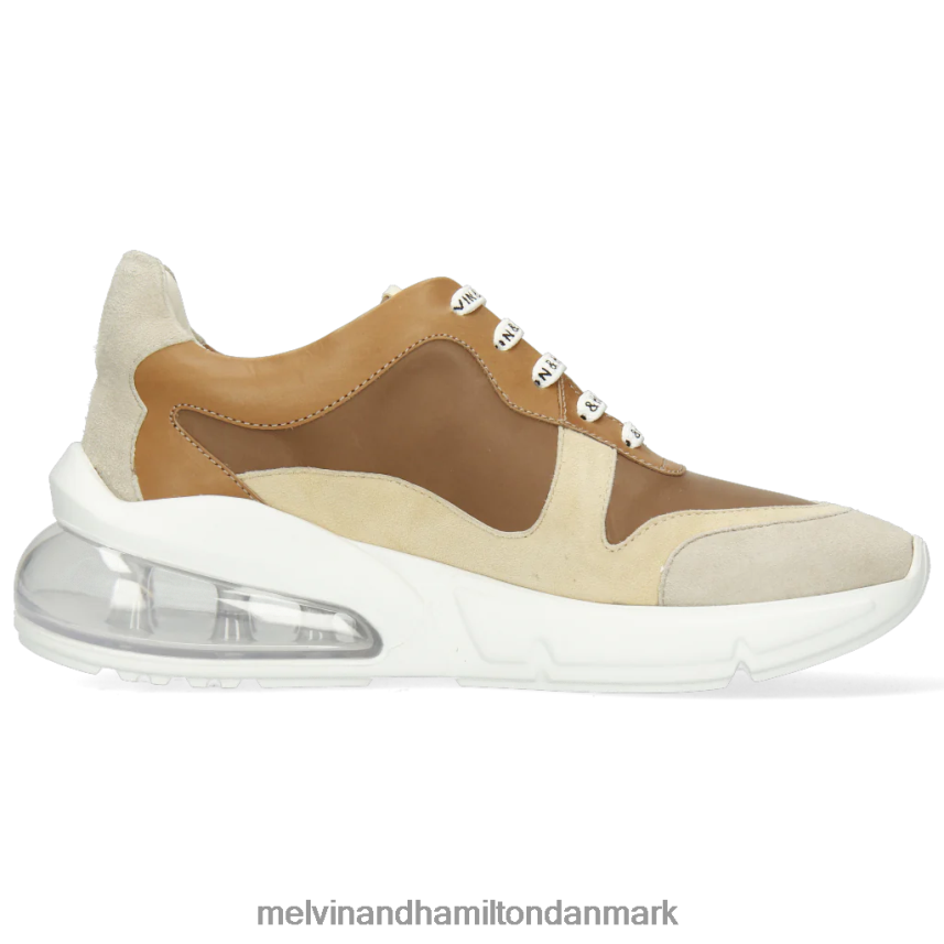 Kvinder Melvin & Hamilton pamela 4 lysebrun sneakers A28X661859