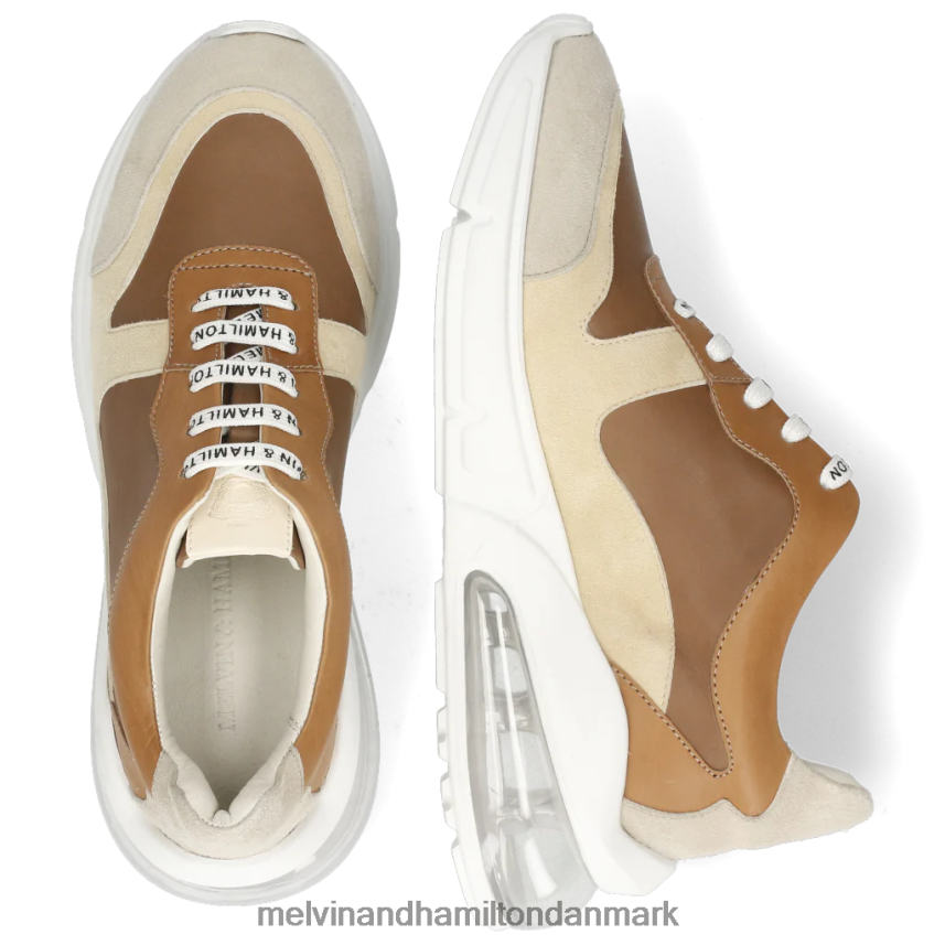 Kvinder Melvin & Hamilton pamela 4 lysebrun sneakers A28X661859