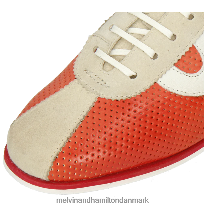 Kvinder Melvin & Hamilton perle 1 rød sneakers A28X661871