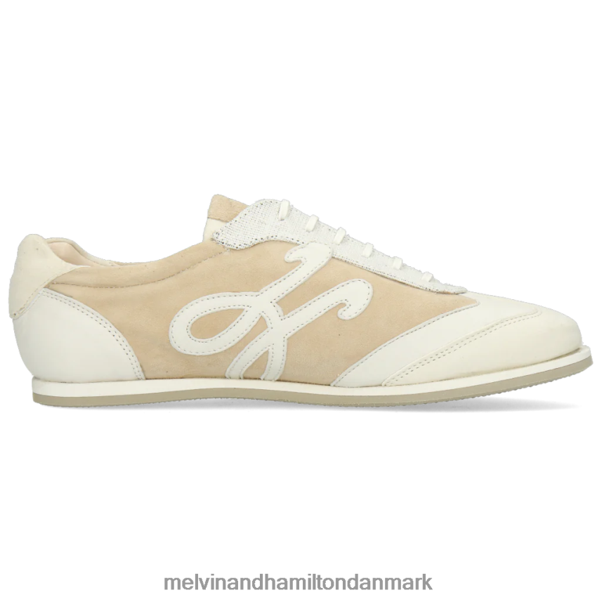 Kvinder Melvin & Hamilton perle 4 beige sneakers A28X661861