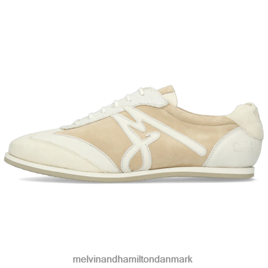 Kvinder Melvin & Hamilton perle 4 beige sneakers A28X661861