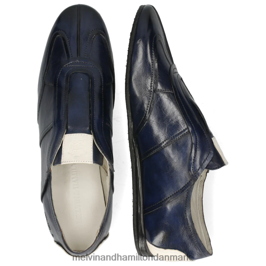 Kvinder Melvin & Hamilton perle 7 blå sneakers A28X661843