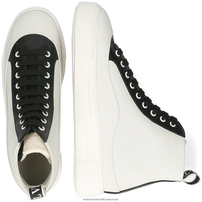 Kvinder Melvin & Hamilton rav 14 hvid sneakers A28X661865