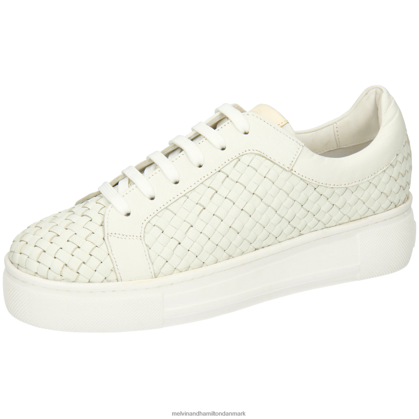 Kvinder Melvin & Hamilton rav 26 hvid sneakers A28X661784