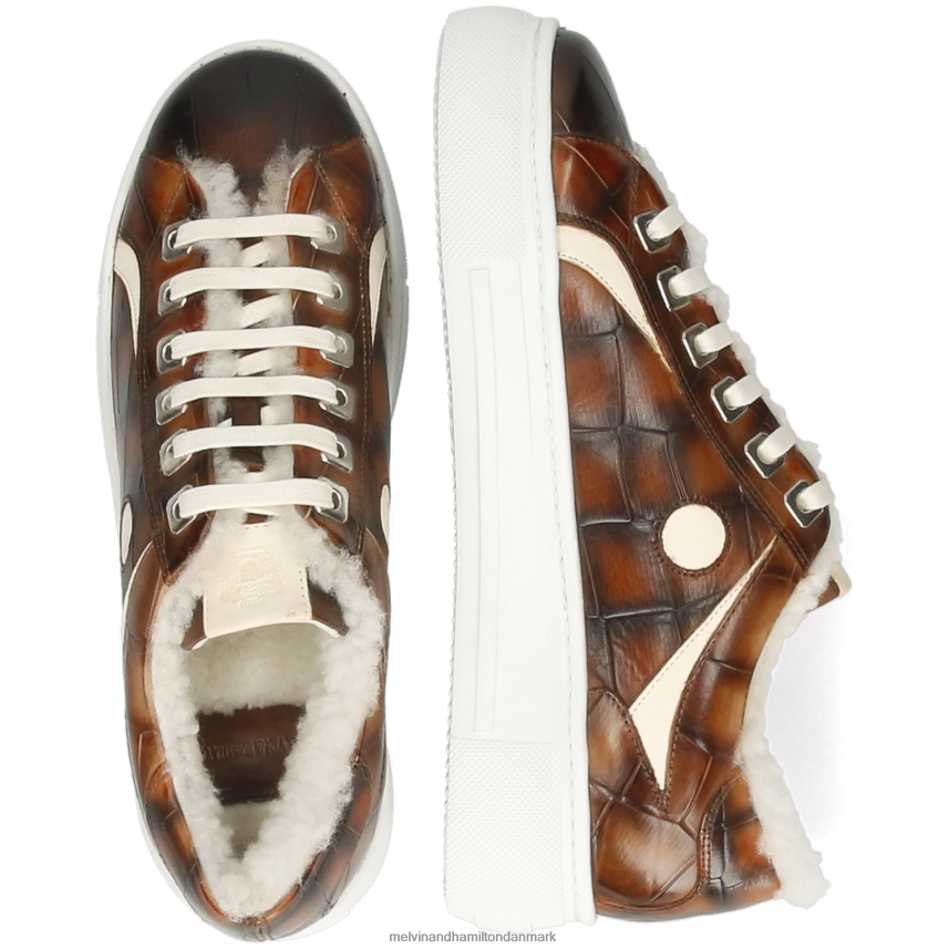Kvinder Melvin & Hamilton rav 4 Brun sneakers A28X661828
